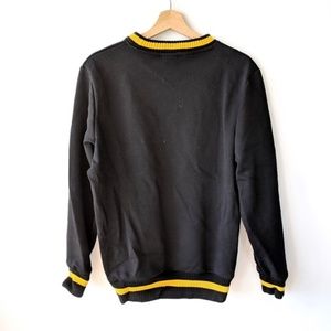 H&M × Chunky Crewneck with Yellow Stripes